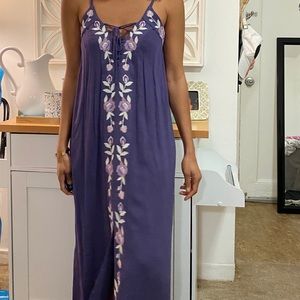 Francescas Purple maxi dress
